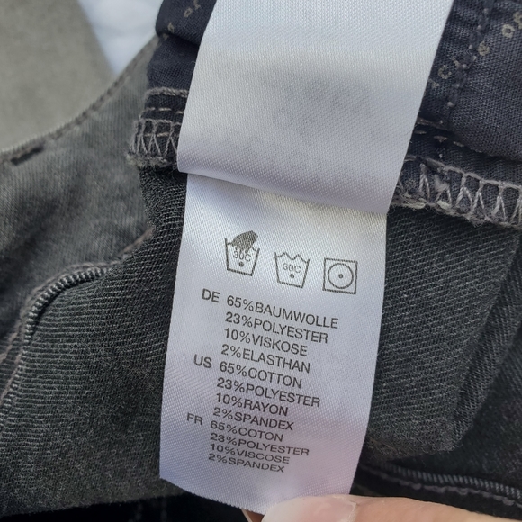 Articles of Society Sarah Skinny Baker Fit Gray Denim Jeans Size 26 - Picture 6 of 9